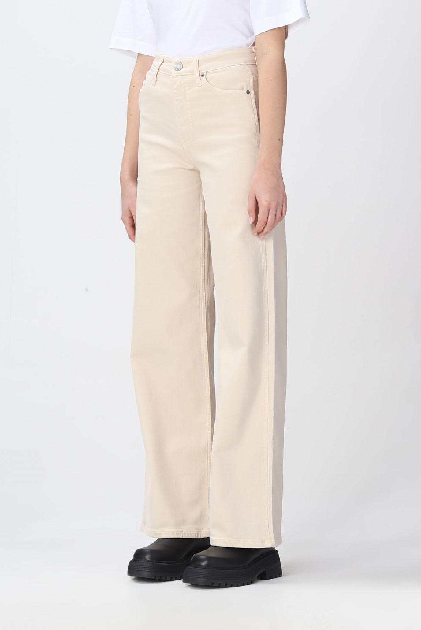 Женские бежевые брюки UTILITY STRAIGHT 4