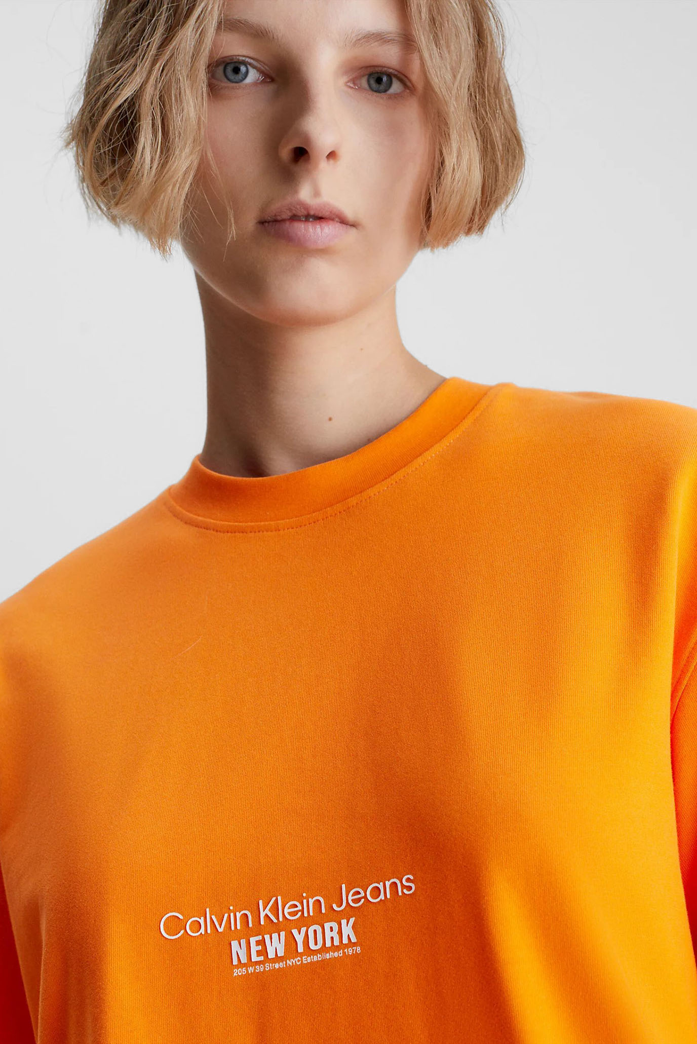 Женское оранжевое платье MOTION FLORAL 10