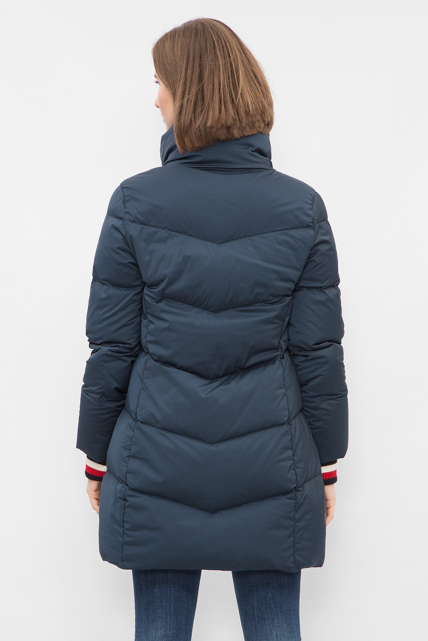 Женский темно-синий пуховик CALLIE ICON DOWN COAT 8