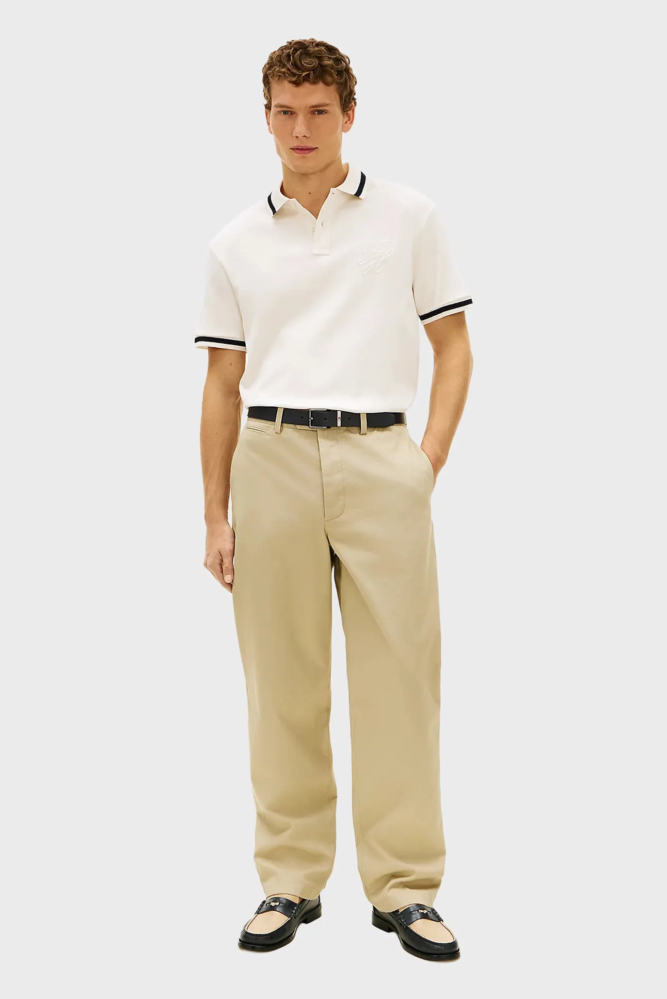 Поло TH SCRIPT CLASSIC FIT 4