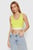 Топ CONTRAST TAPE MILANO STRAPPY TOP