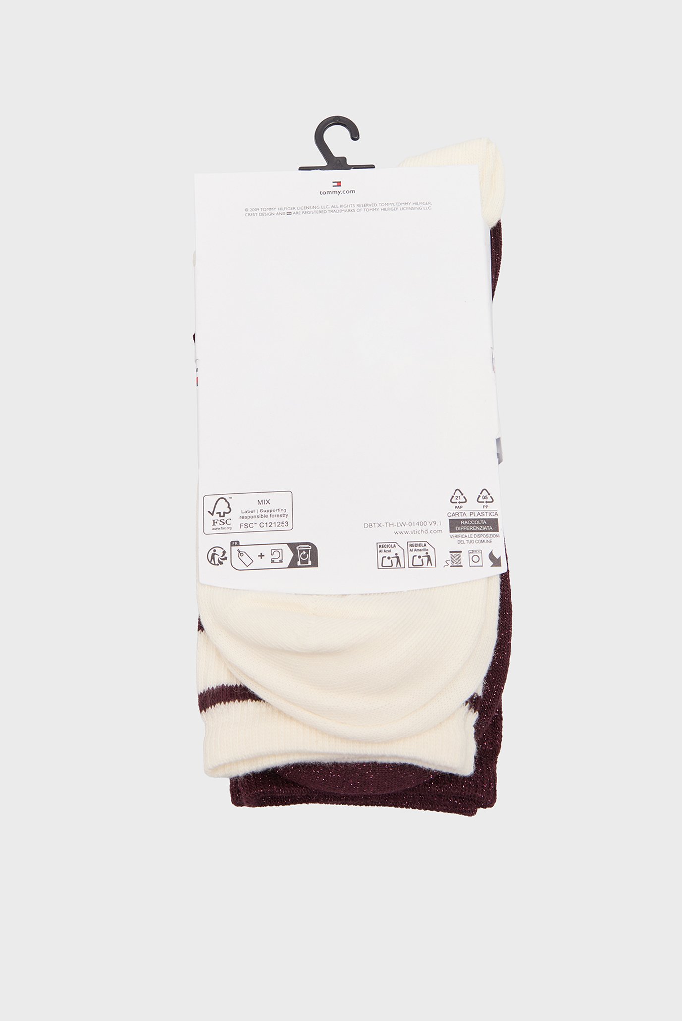 Носки TH WOMEN SOCK 2P HILFIGERTommy Hilfiger Носки TH WOMEN SOCK 2P HILFIGER 2