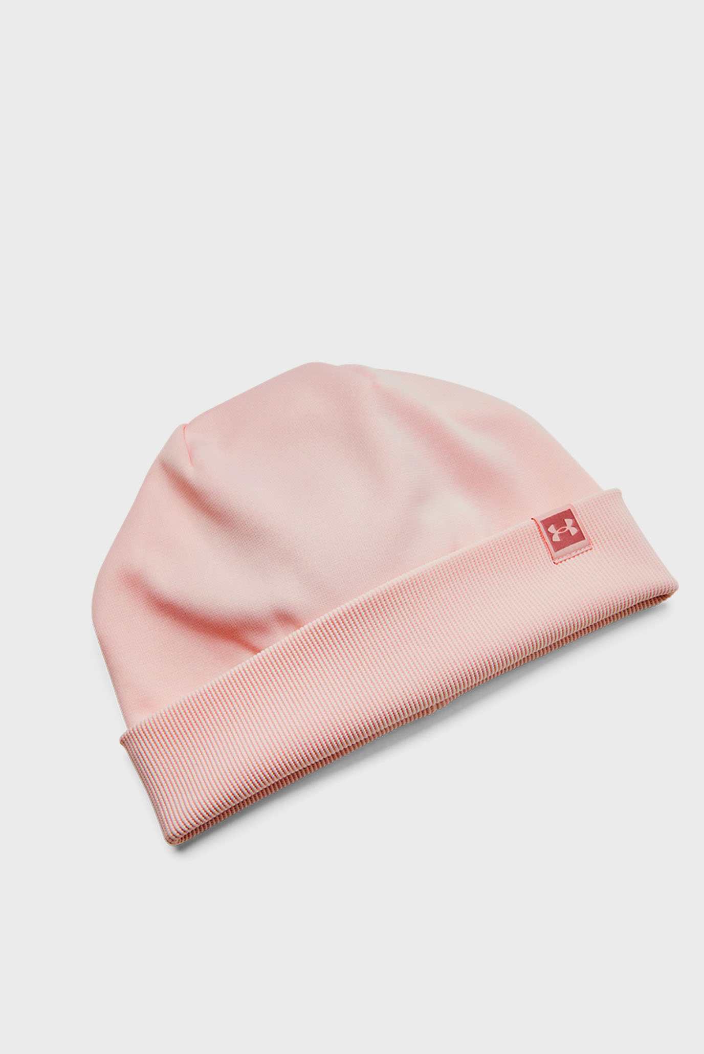 Женская розовая шапка UA Storm Fleece Beanie 1