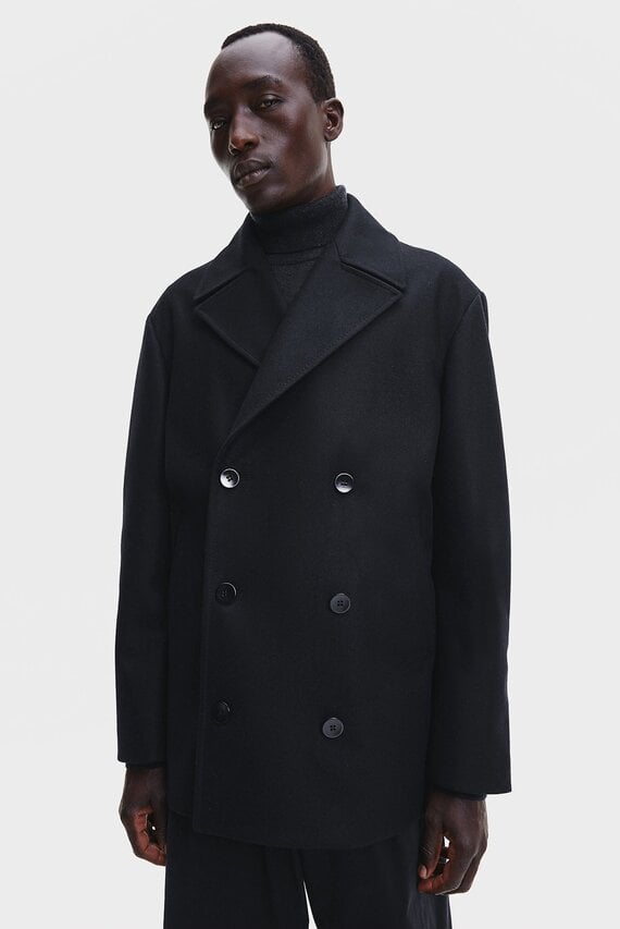 Пальто BONDED WOOL PEACOAT