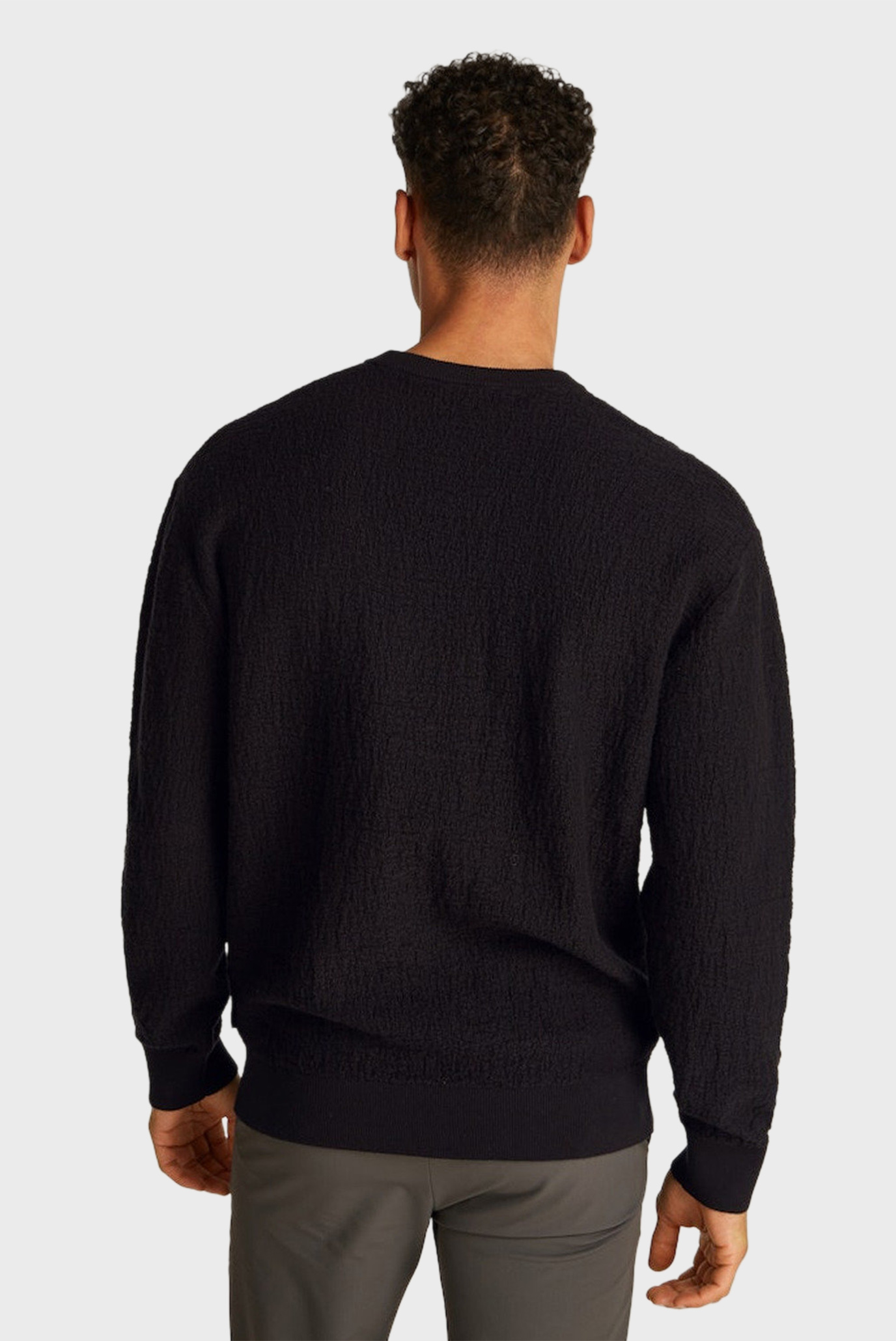 Свитшот NATURAL TEXTURE JACQUARD SWEATER 3