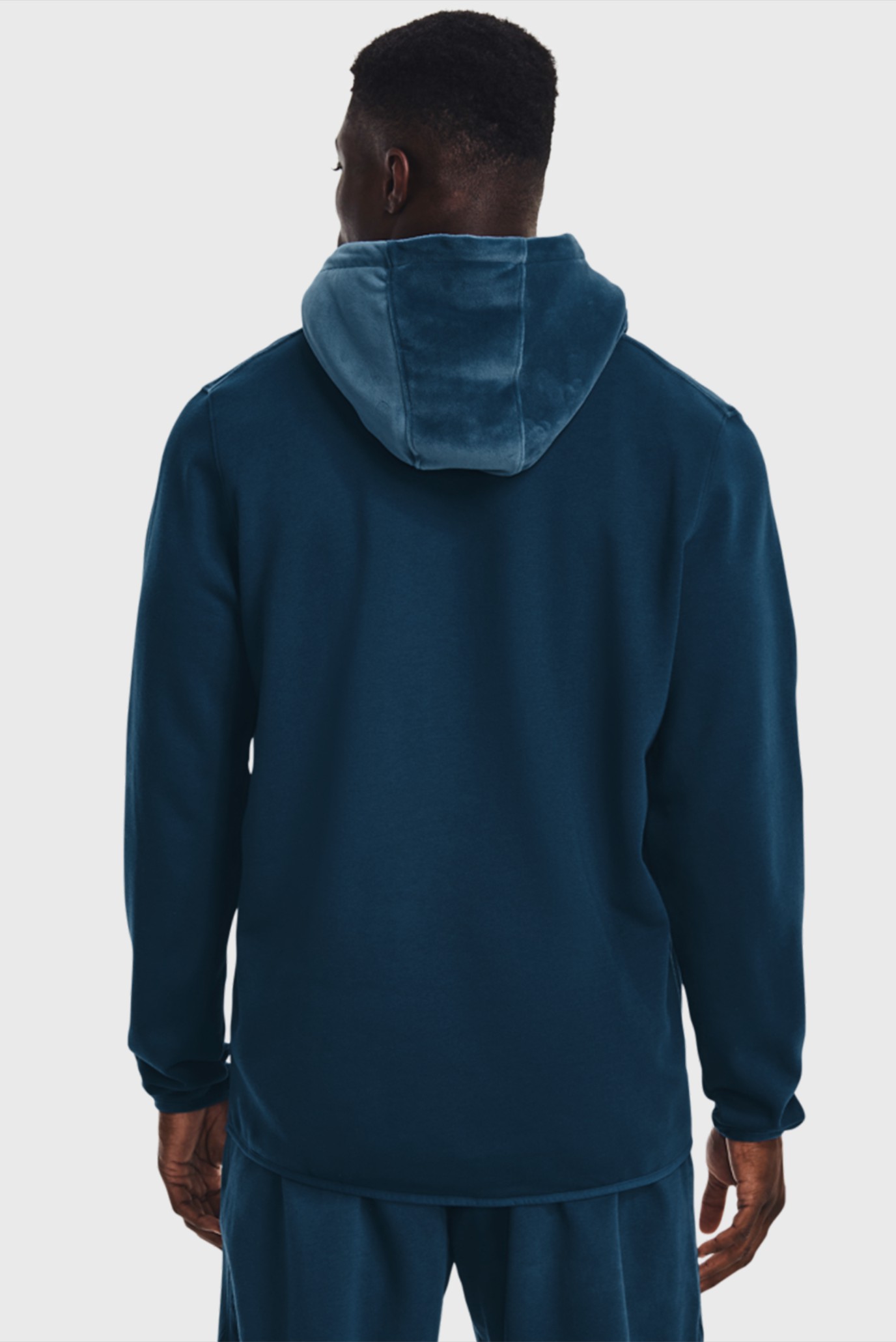 Мужское синее худи UA Journey Fleece Under Armour Мужское синее худи UA Journey Fleece 9