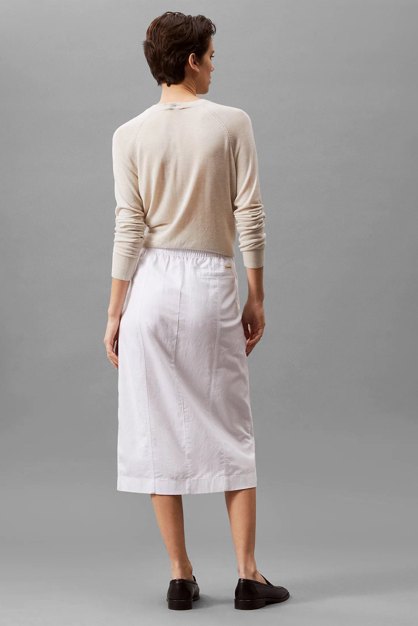 Юбка SOFT LINEN MIDI SKIRT 3