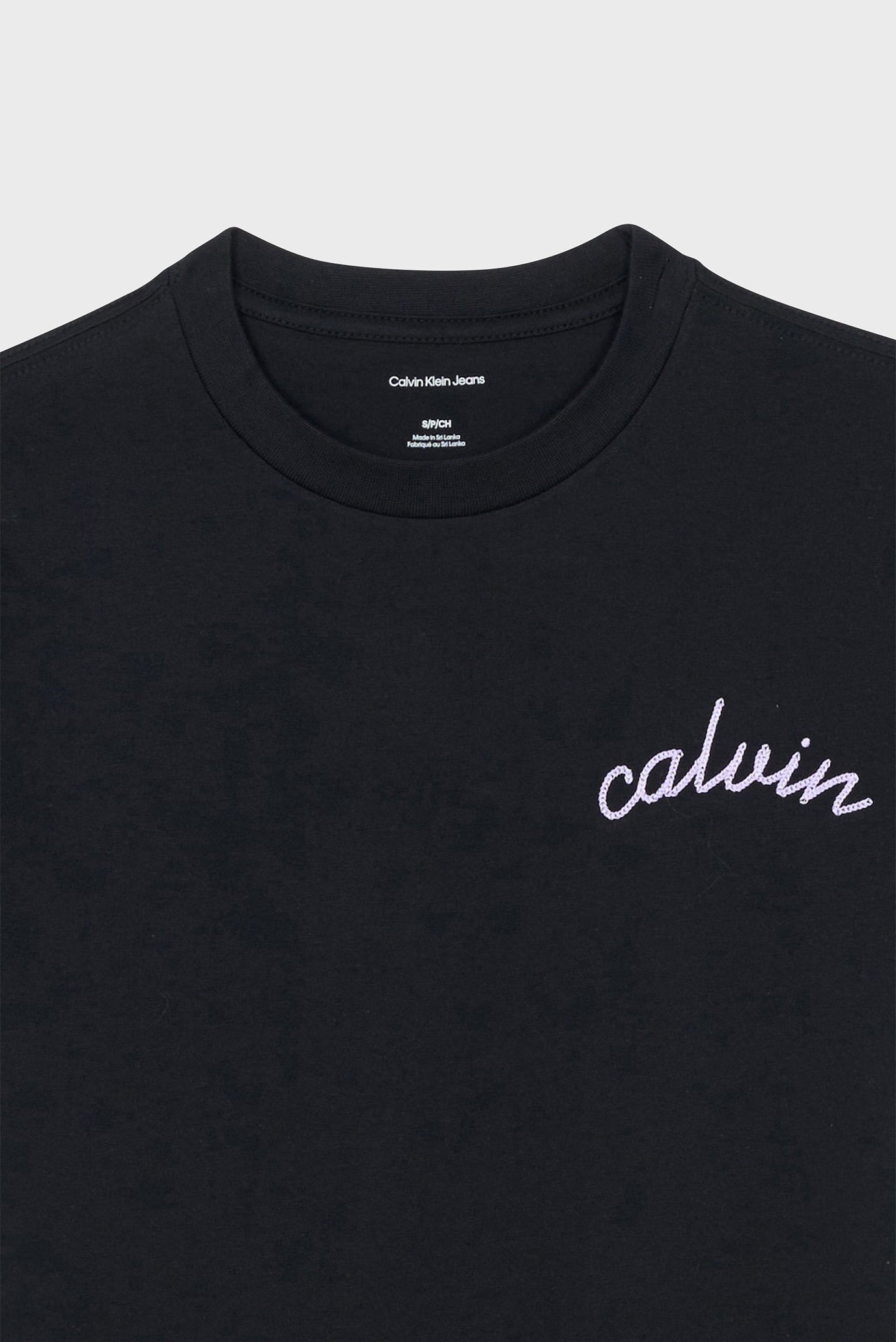 Футболка CALVIN LINE EMBROIDERY CLASSIC T 2