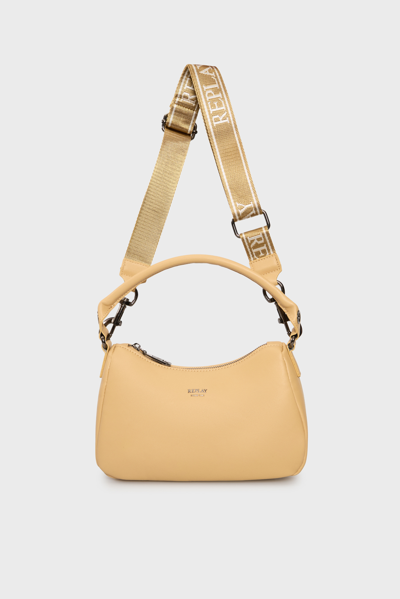 Женская бежевая сумка 5