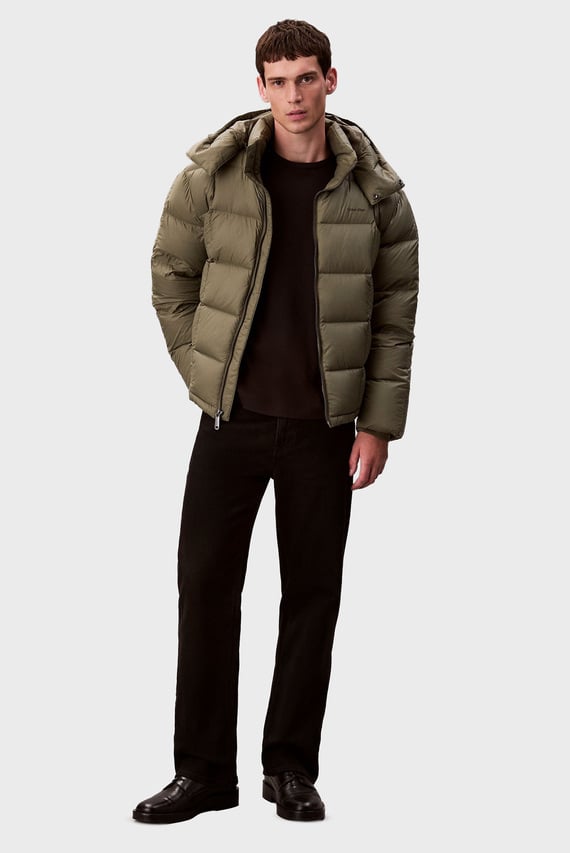 Куртка зимняя LS NYLON QUILTED DETACHABLE HOOD