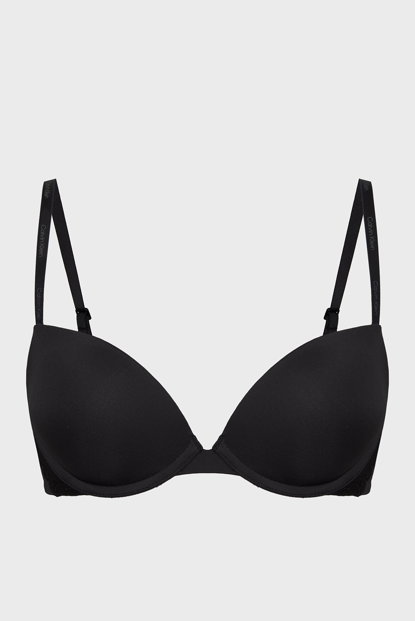 Женский черный бюстгальтер PUSH UP PLUNGE 6