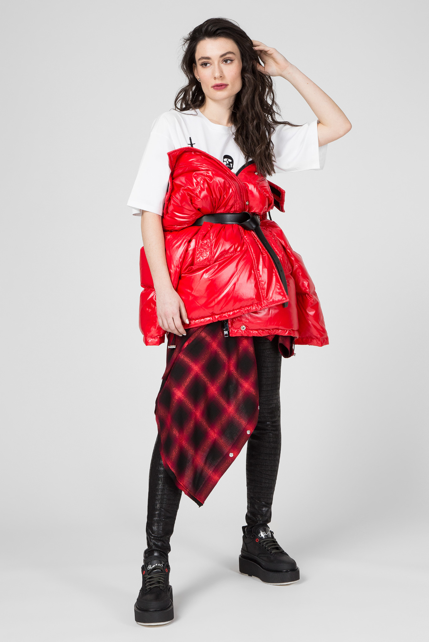 Женские черные джинсы SLANDY-SP4 L.32 2