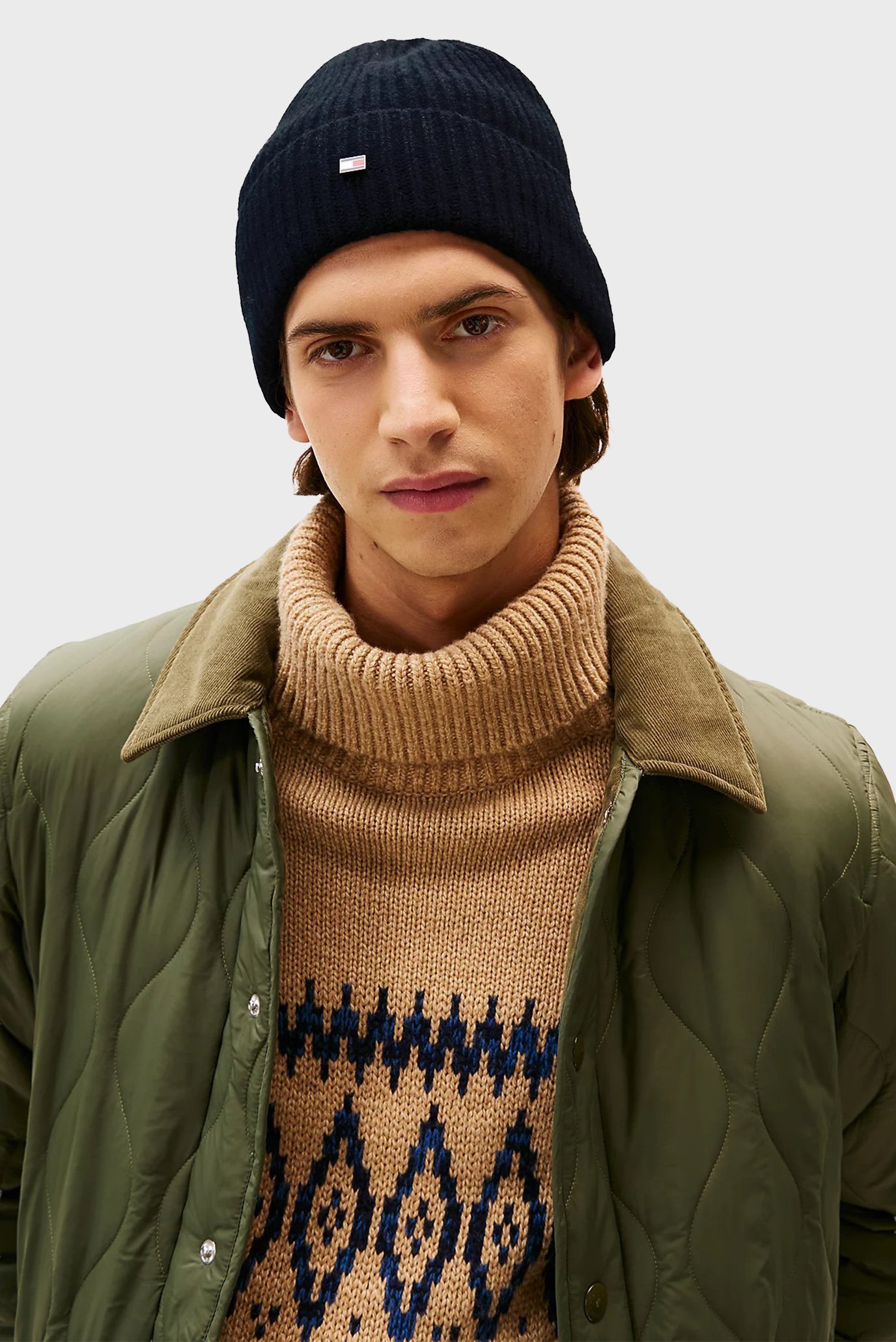 Шапка TH FLAG CASHMERE BEANIE 4