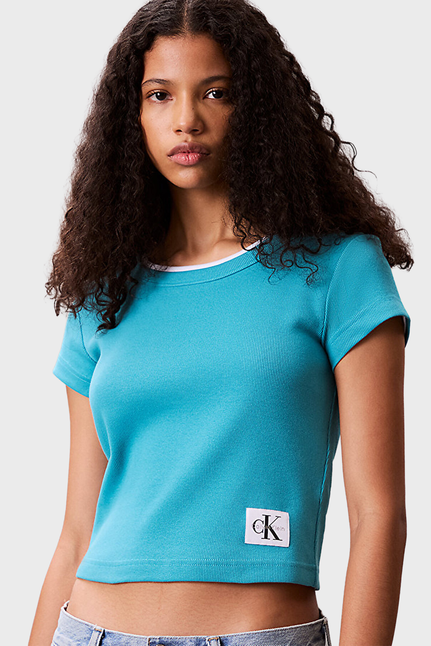 Футболка WOVEN LABEL 2X2 BABY RIB BABY TE 4