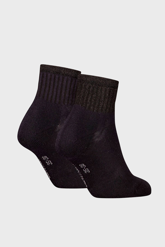 Носки CKJ WOMEN QUARTER 2P GLOSSY RIB