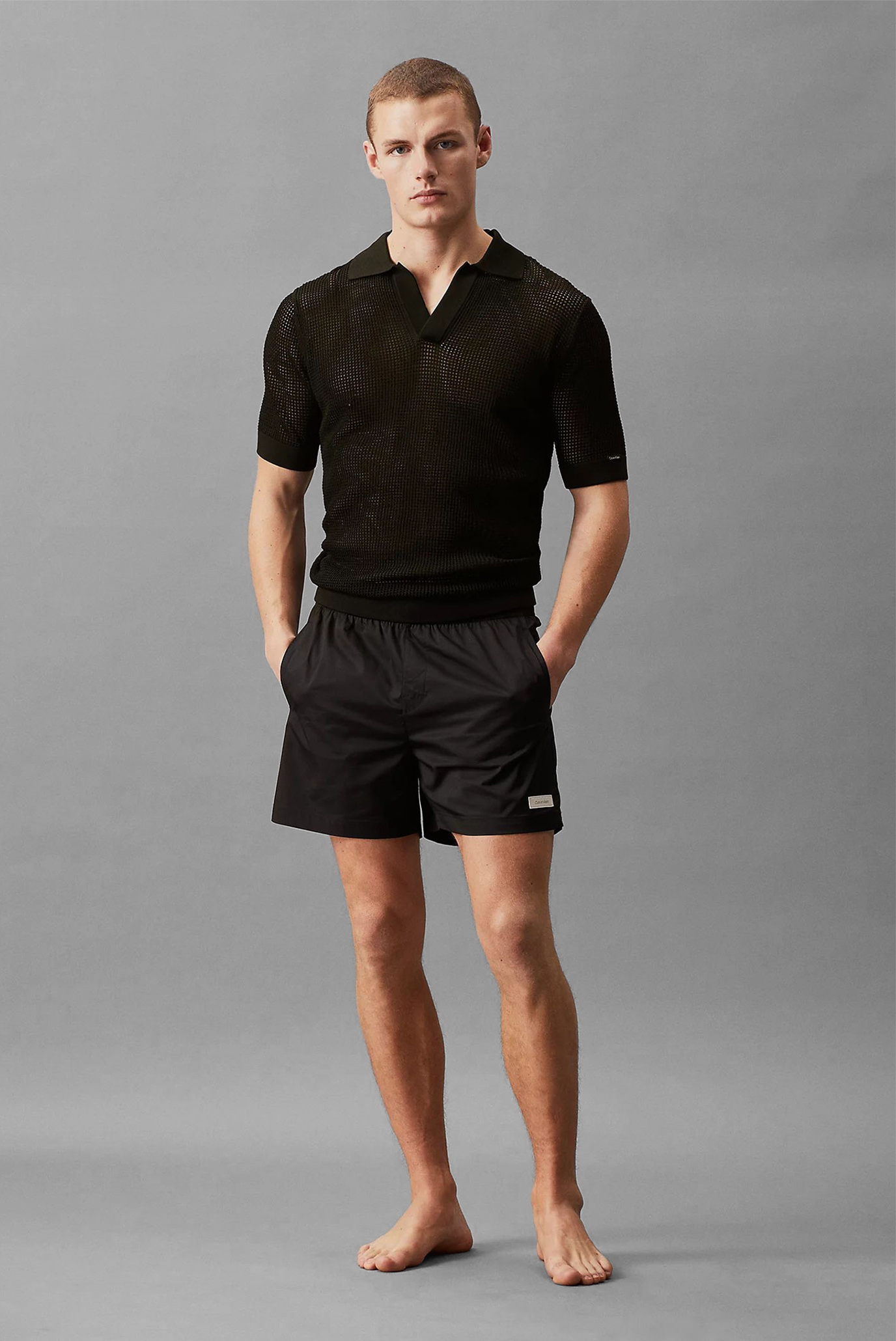 Поло OPEN KNIT POLO 2