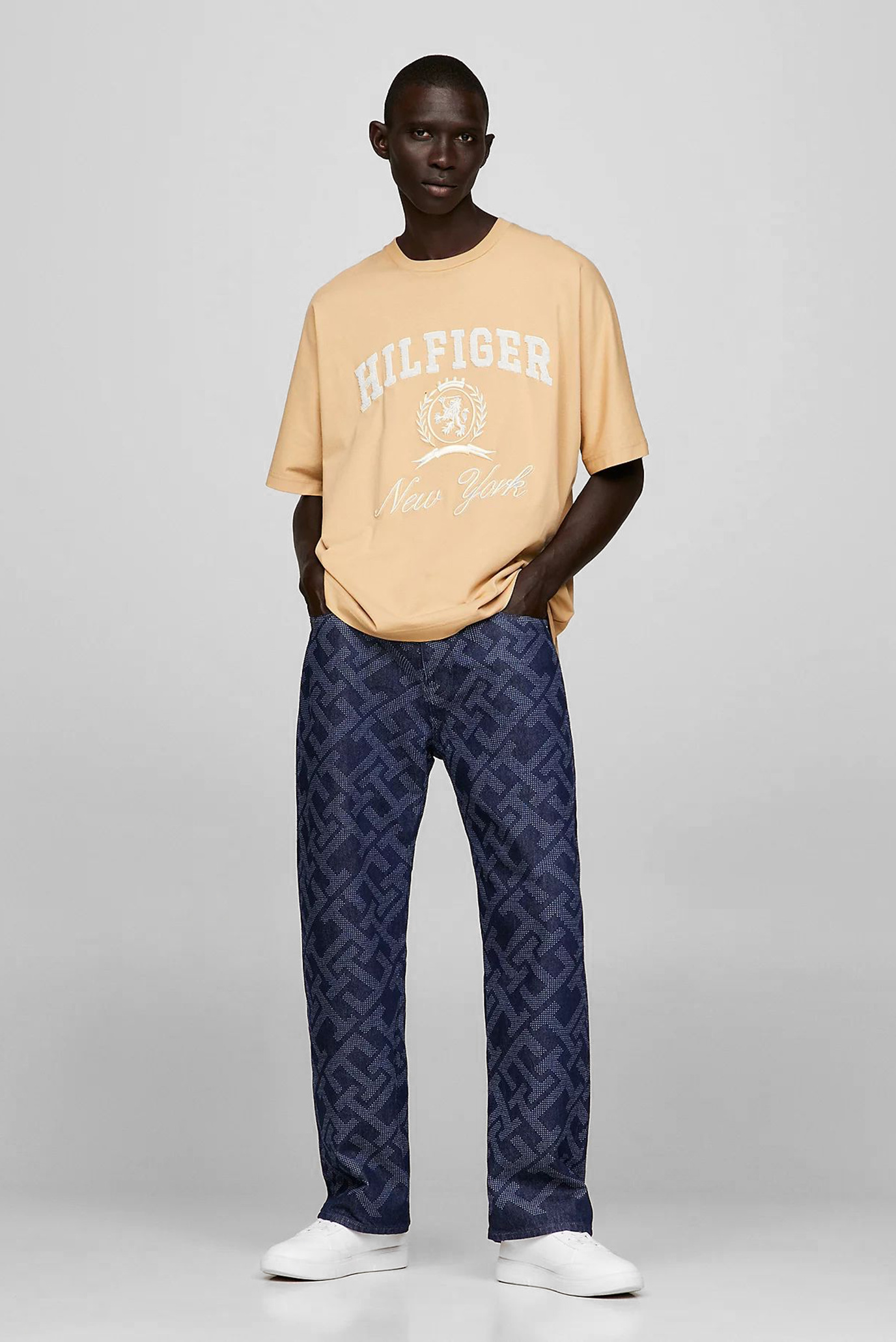 Джинсы THC MONOGRAM DENIM JEAN 2