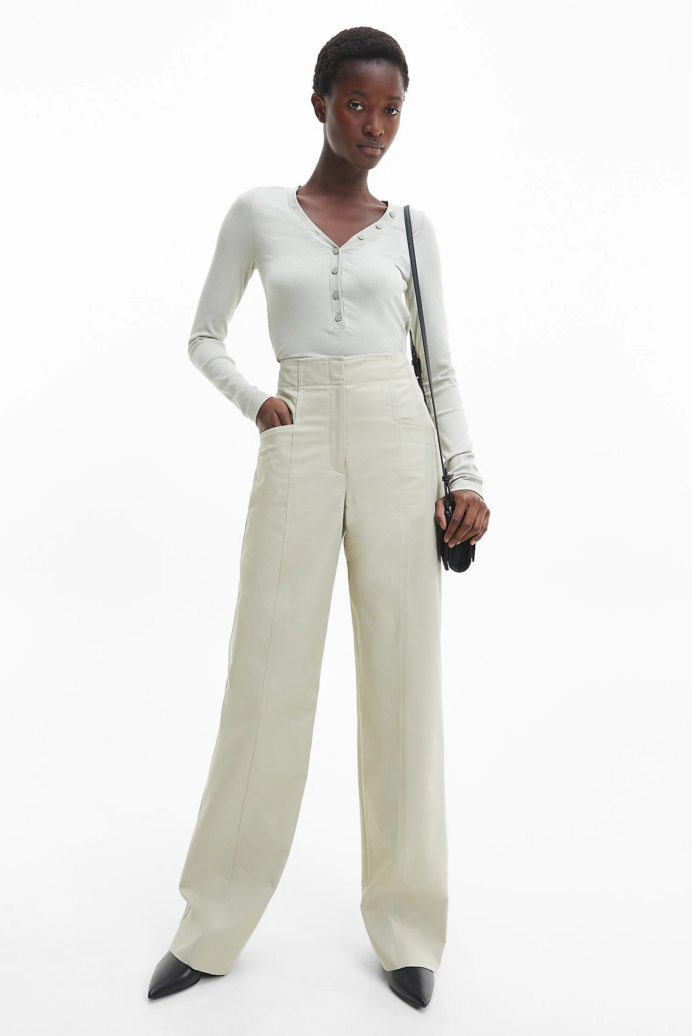 Женские бежевые брюки UTILITY STRAIGHT 6