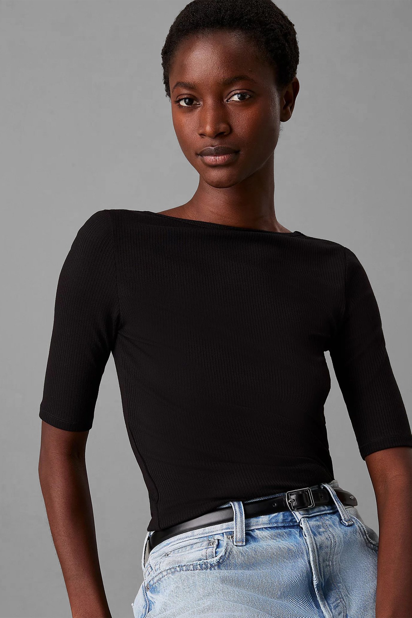 Лонгслив MODAL RIB SCOOP BACK TOP 4