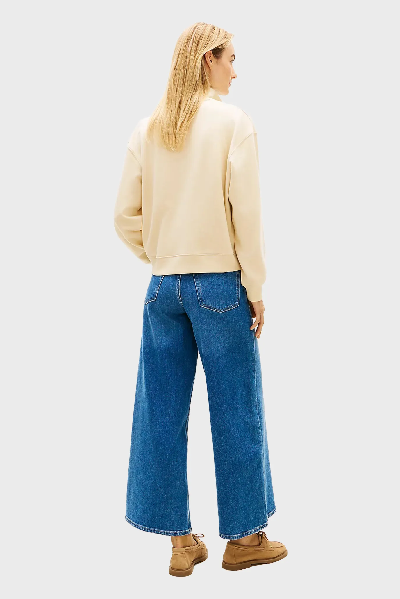 Свитшот TH SCRIPT REG HALF-ZIP 2