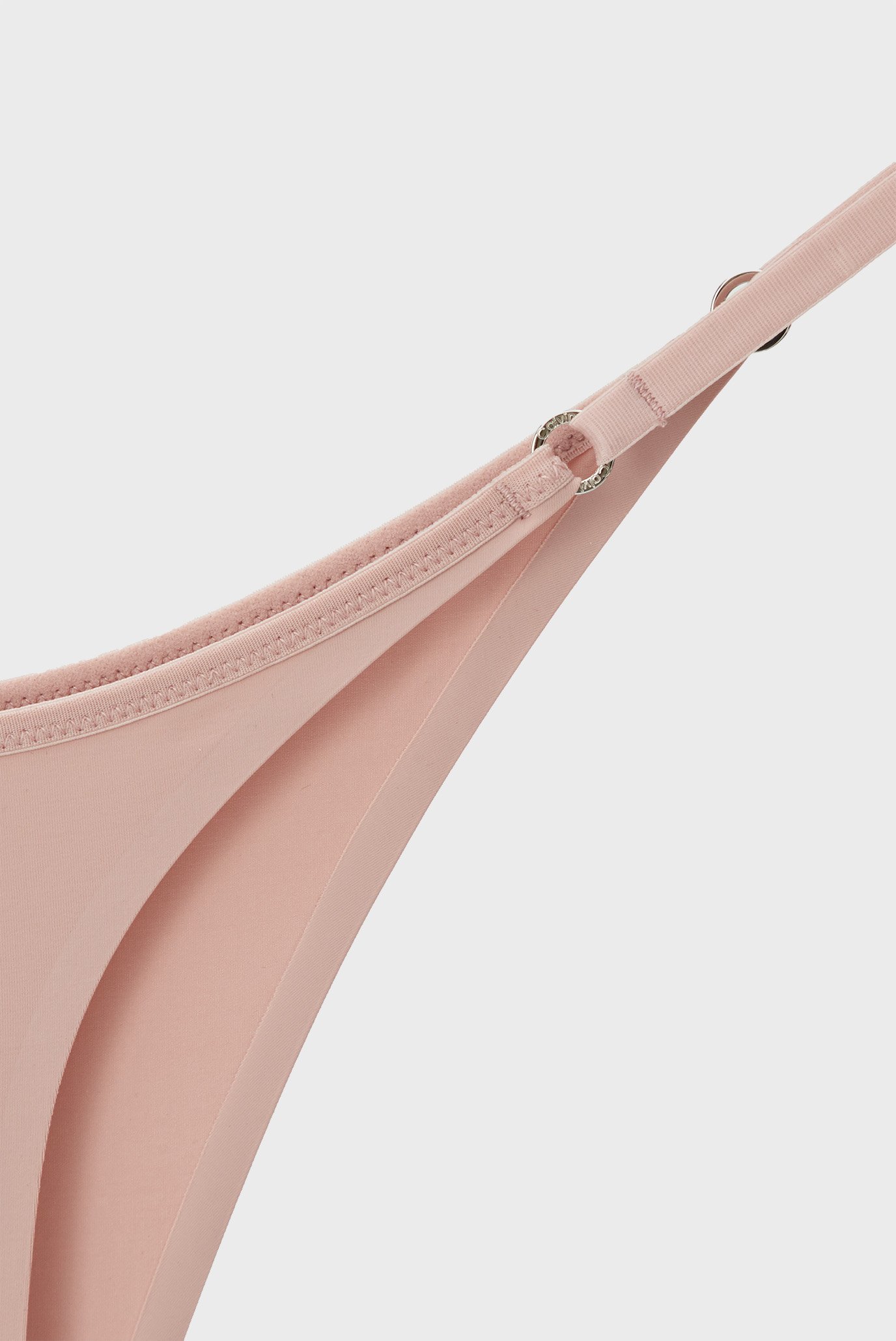 Женские розовые трусики THONG 5