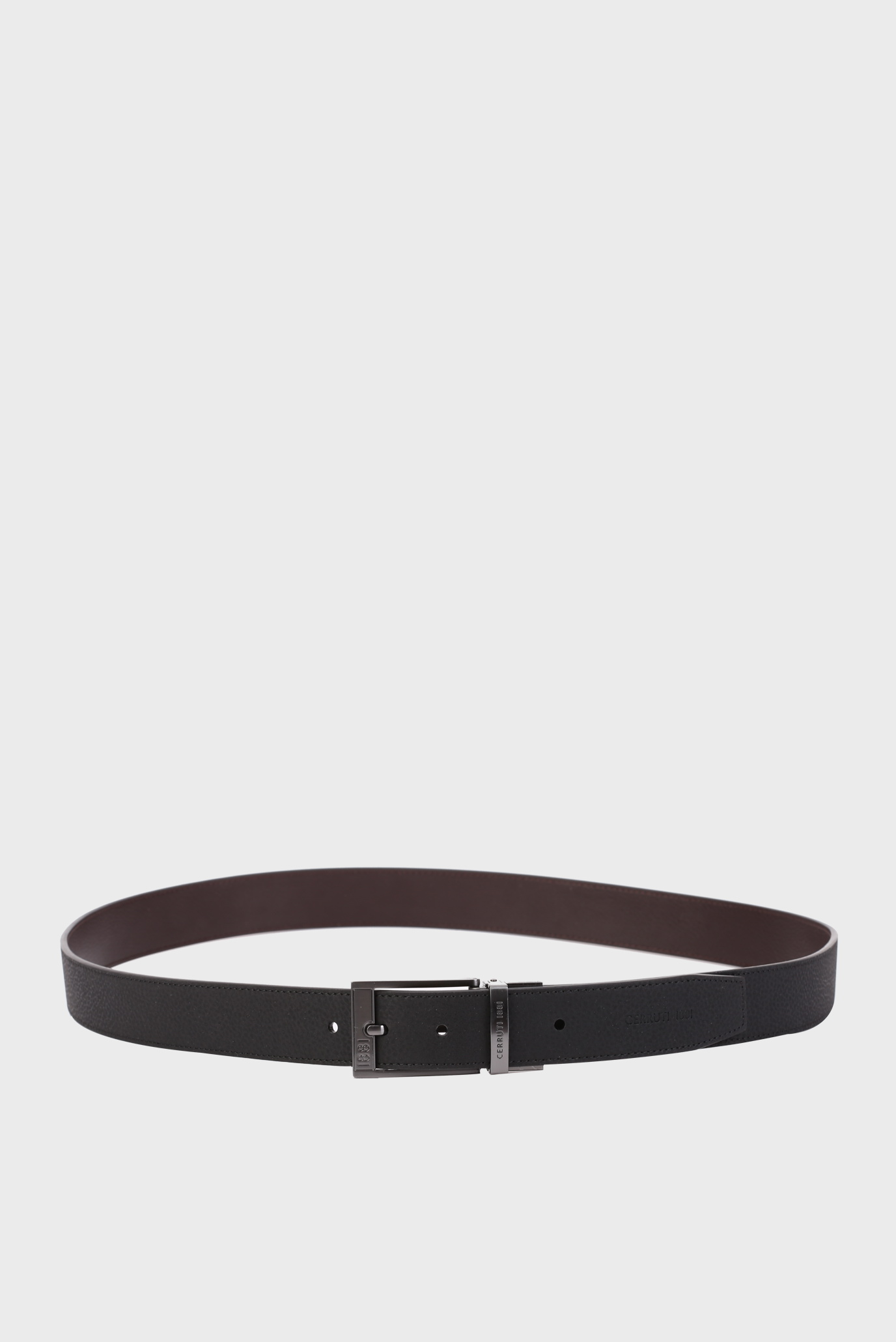 Ремень MAN BELT BELTS SS23 CERRUTI I88I -sz. 125 BLACK DA 1