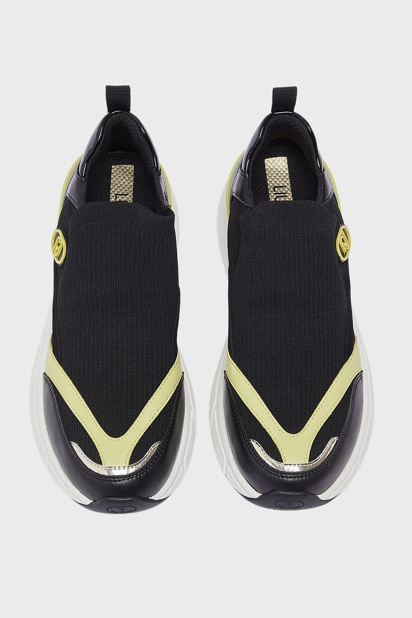 Кроссовки LJ01 08 - SNEAKER SPREADING KNIT BLACK CITRONETTE 2