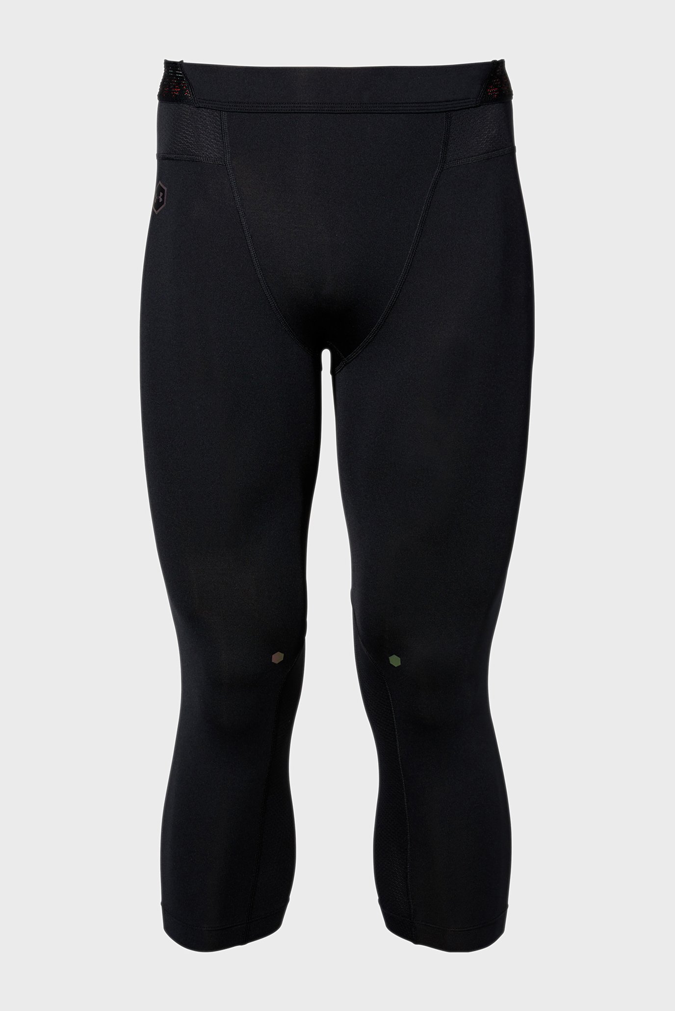 Мужские черные тайтсы UA Rush 3/4 4