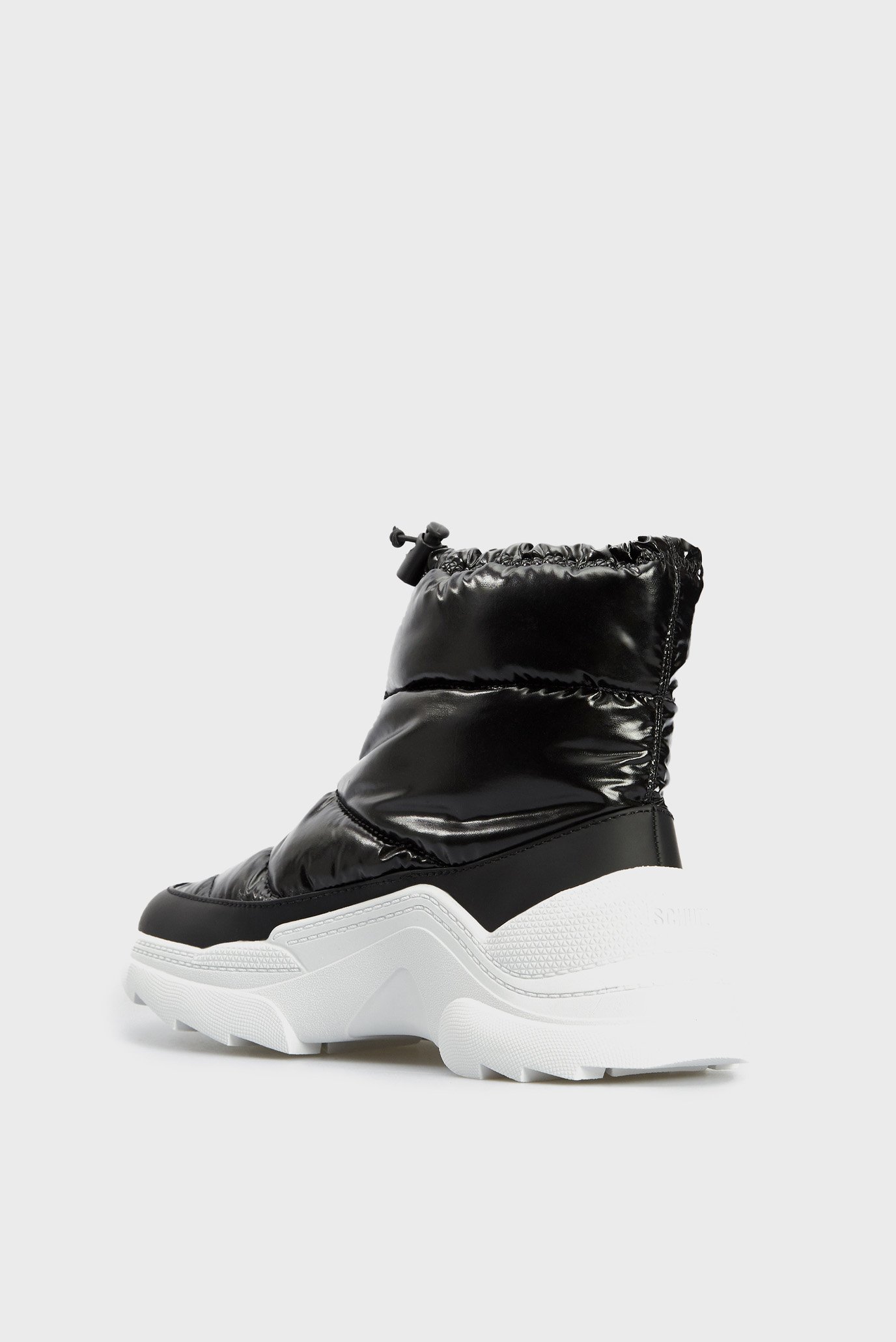 Женские черные дутики 5