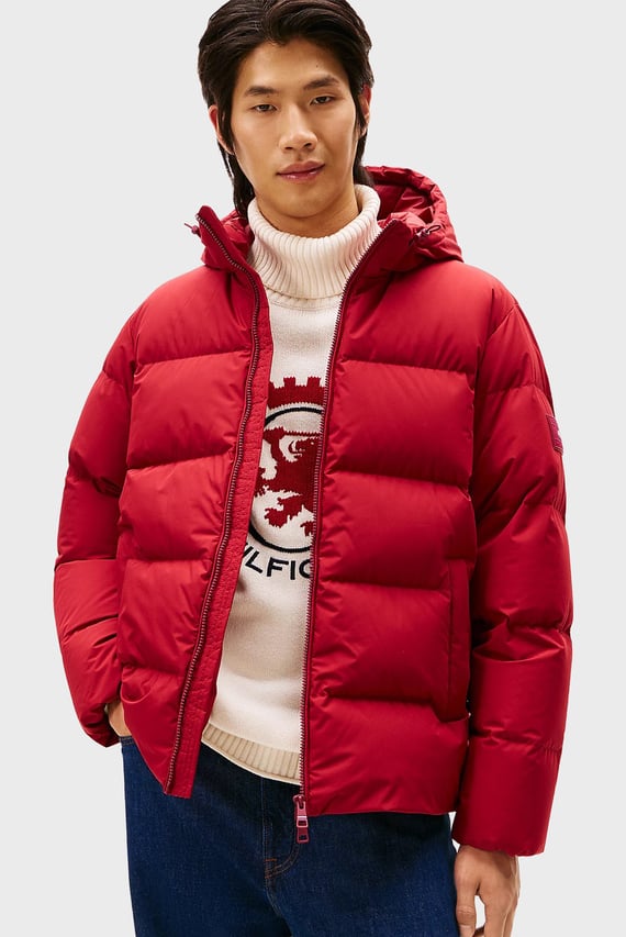 Куртка зимняя DOWN HOODED PUFFER JKT Tommy Hilfiger Куртка зимняя DOWN HOODED PUFFER JKT Tommy Hilfiger