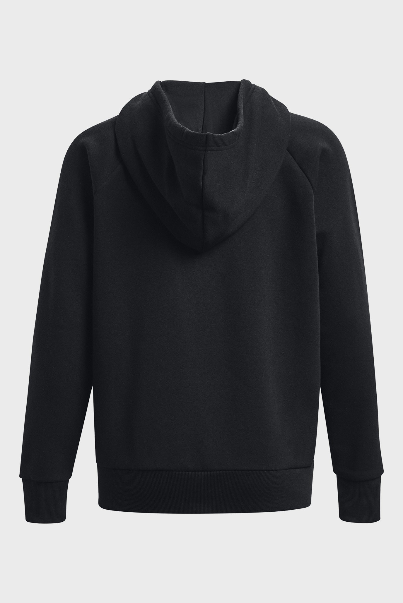 Женское черное худи UA Rival Fleece FZ Hoodie 6