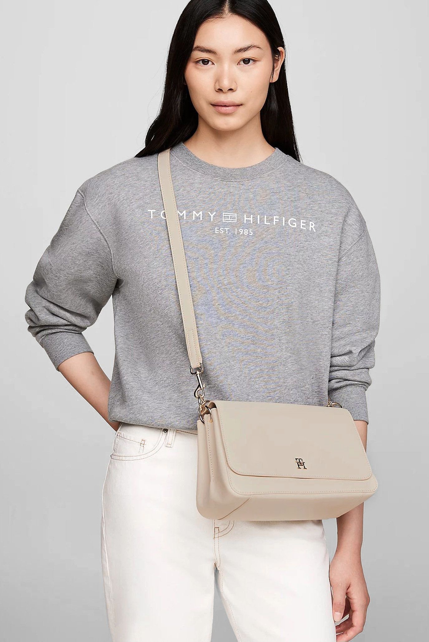 Женская бежевая сумка TH FRESH SHOULDER CROSSOVER 2