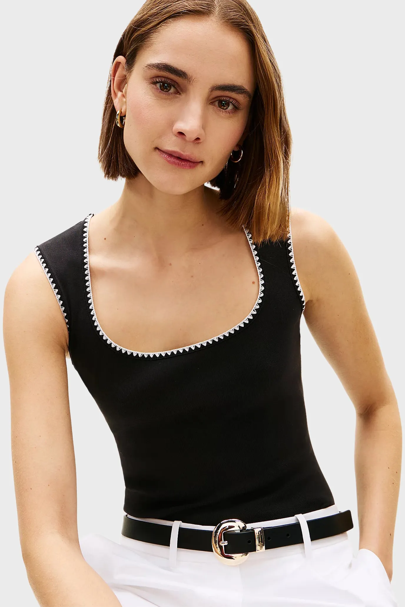 Майка B&W SLIM SCOOP-NK TANK 4