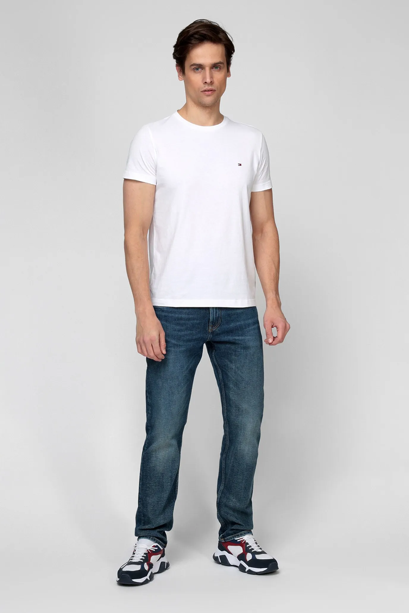 Мужская белая футболка 5