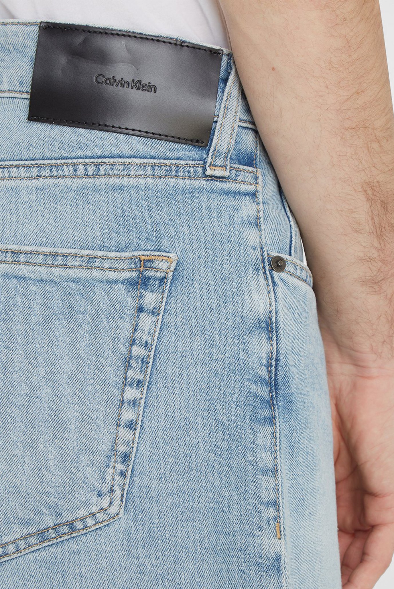 Мужские голубые джинсовые шорты RELAXED SHORT ICONIC 2