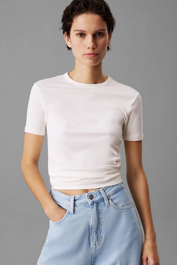 Футболка MODAL RIB SLIM SS TOP
