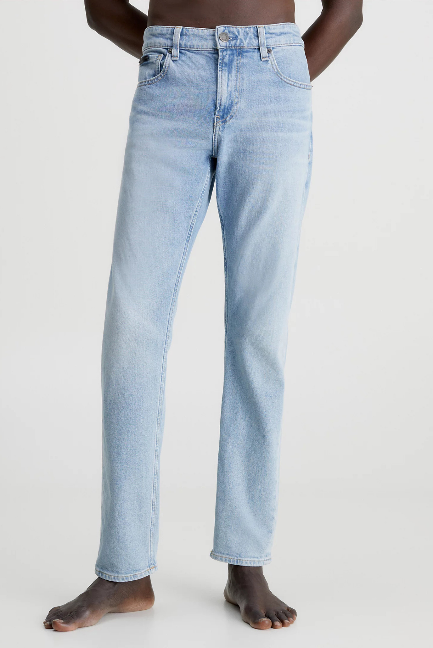 Мужские голубые джинсы SLIM FIT 6