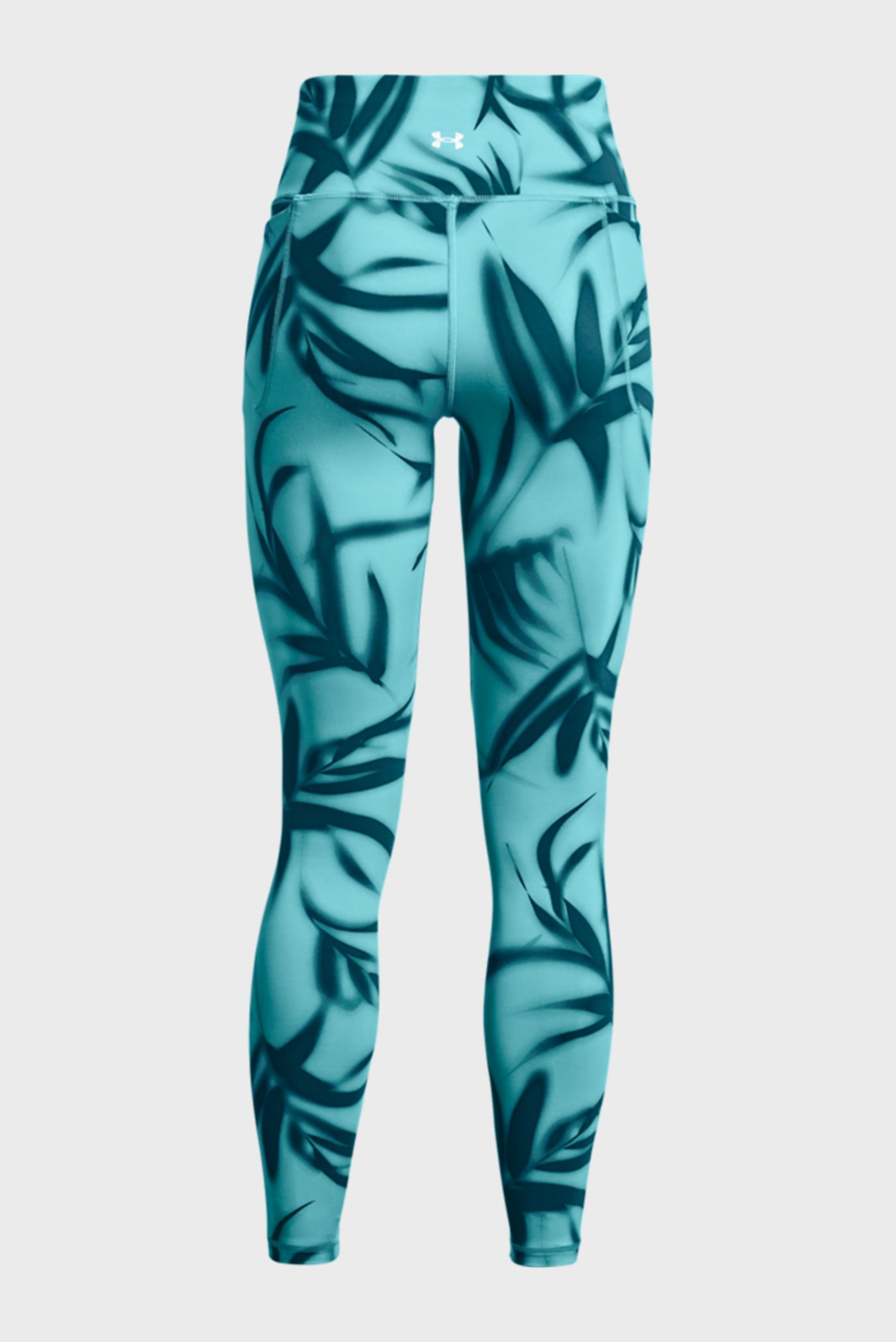 Женские бирюзовые тайтсы UA Meridian Printed Legging 6