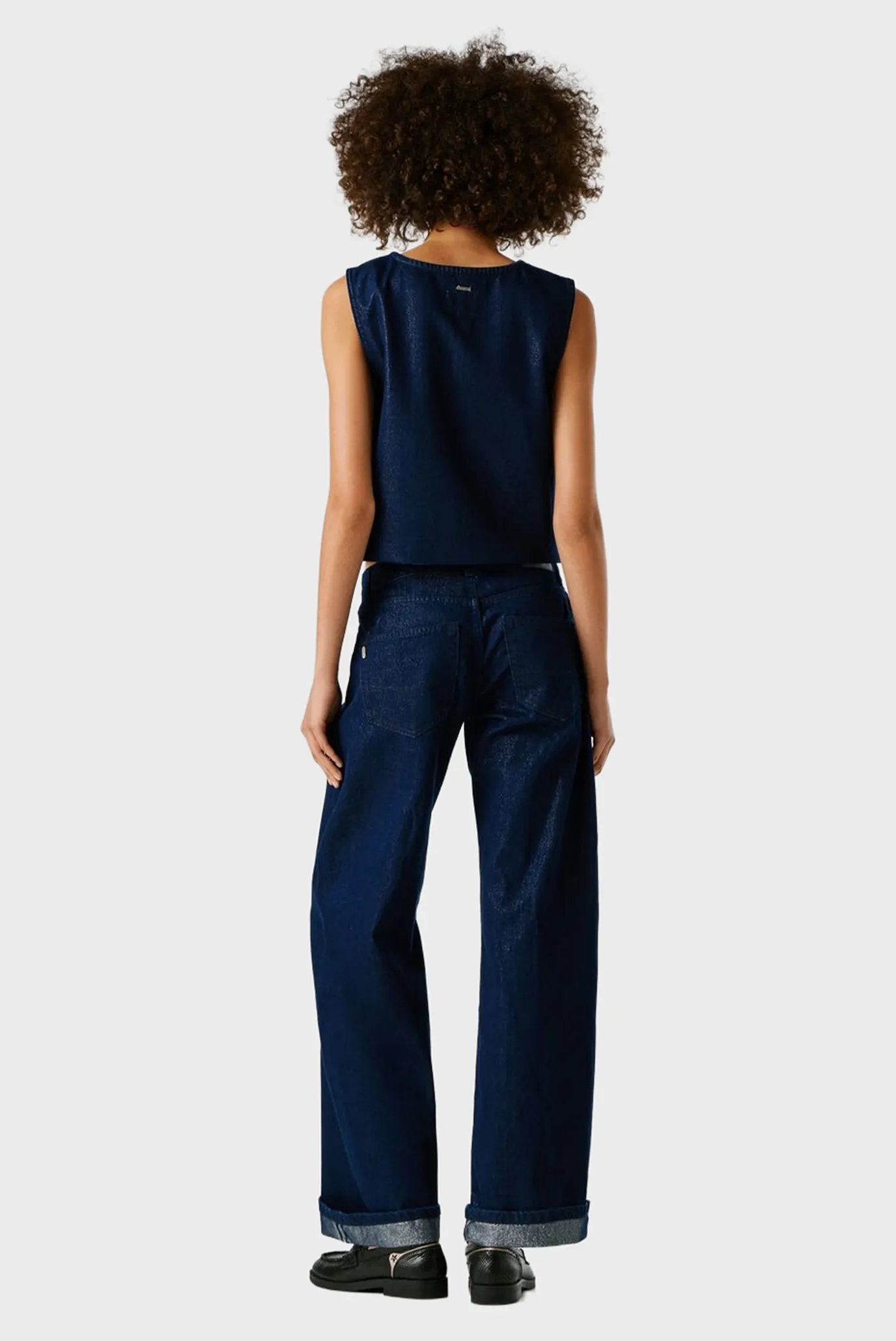 Джинсы WIDE LEG MW LINA SHINE 5