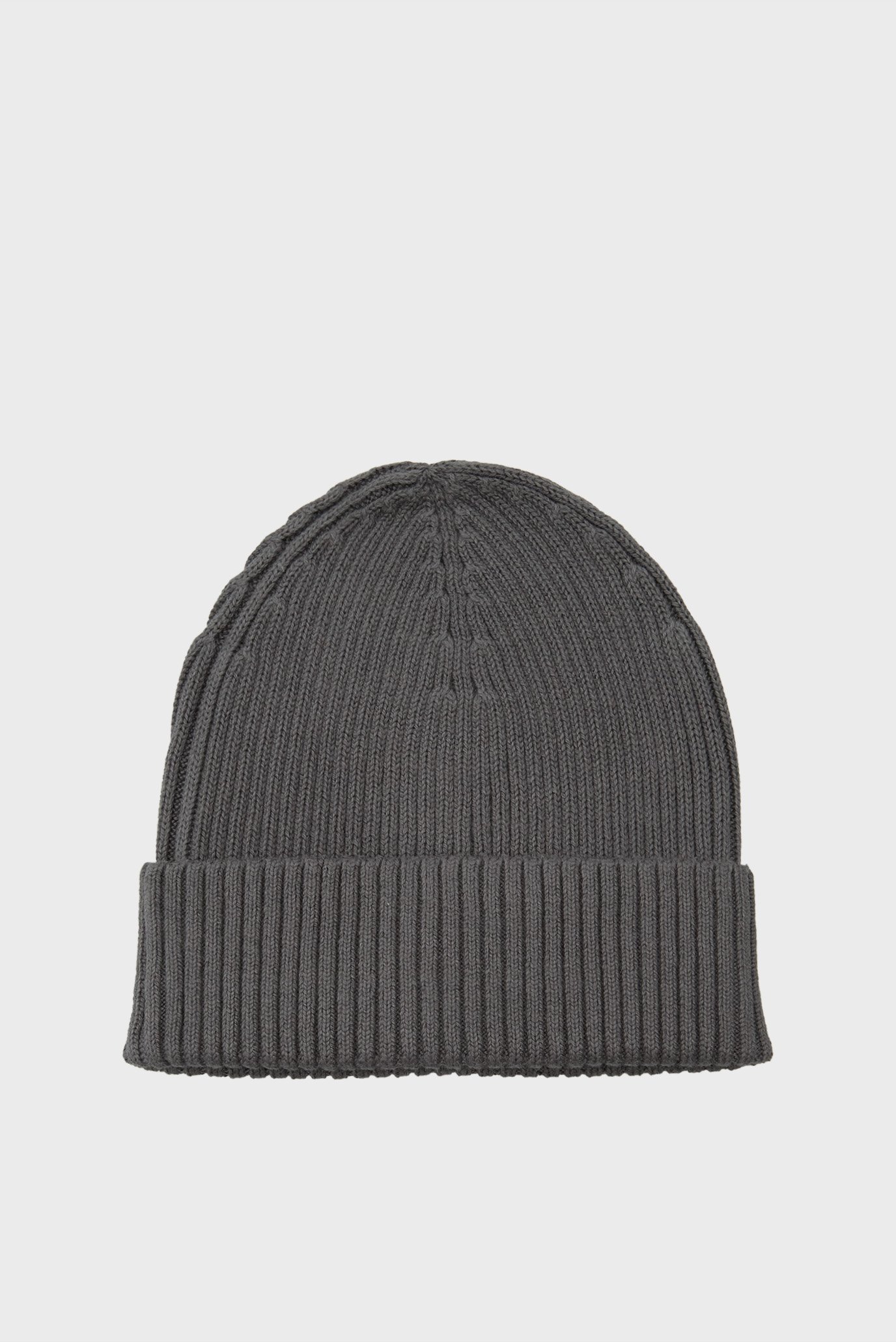 Шапка PATCH CHUNKY RIB COTTON BEANIE 2