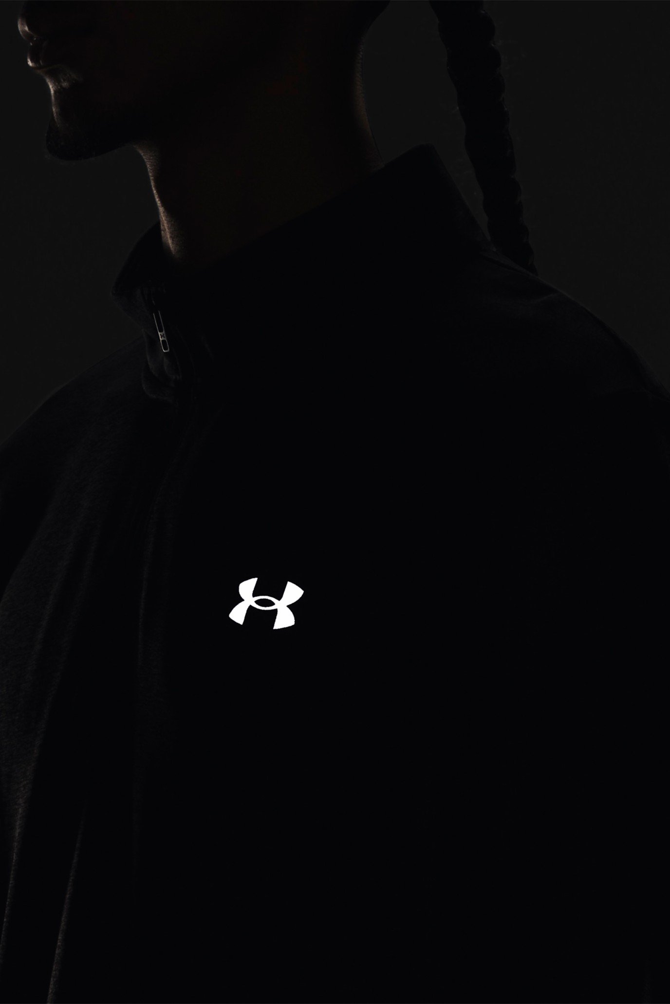 Мужская черная спортивная кофта UA SEAMLESS STRIDE 1 4 ZIPUnder Armour Мужская черная спортивная кофта UA SEAMLESS STRIDE 1 4 ZIP 6