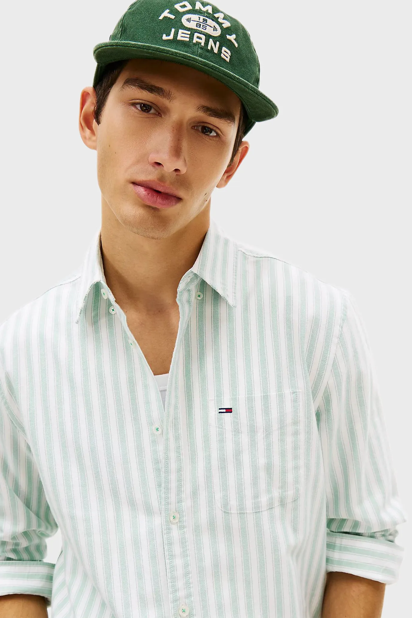 Рубашка TJM REG STRIPE OXFORD SHIRT EXT 4