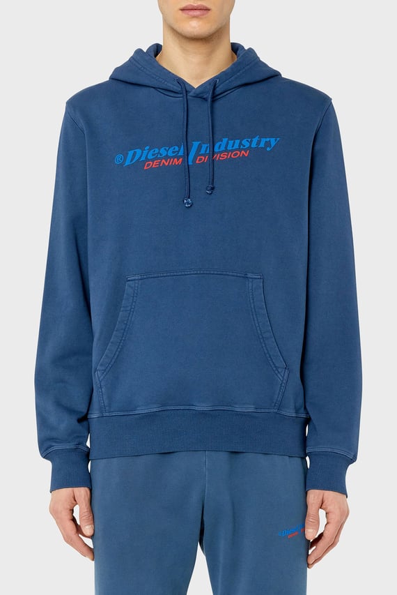 Худи S-GINN-HOOD-IND SWEAT-SHIRT Diesel