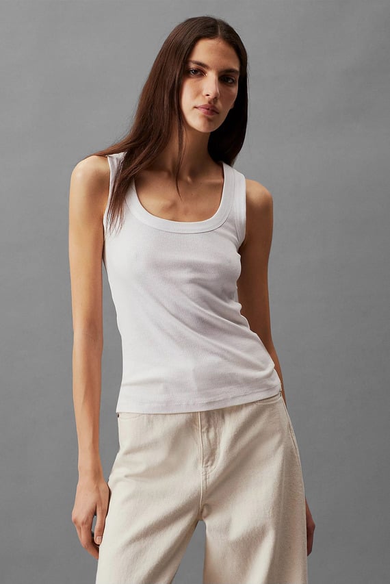 Майка COTTON RIB TANK TOP