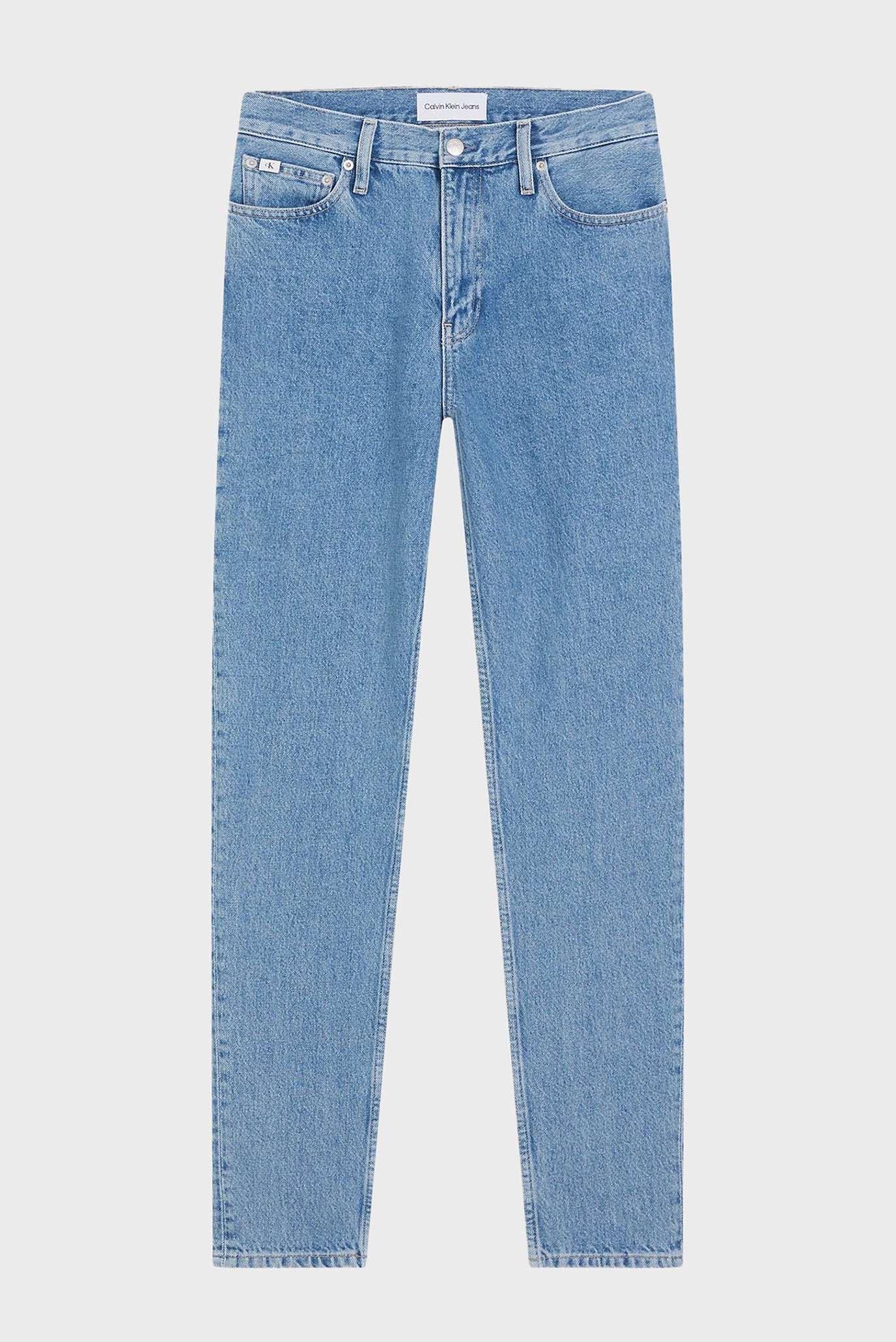 Женские голубые джинсы MOM JEAN 4