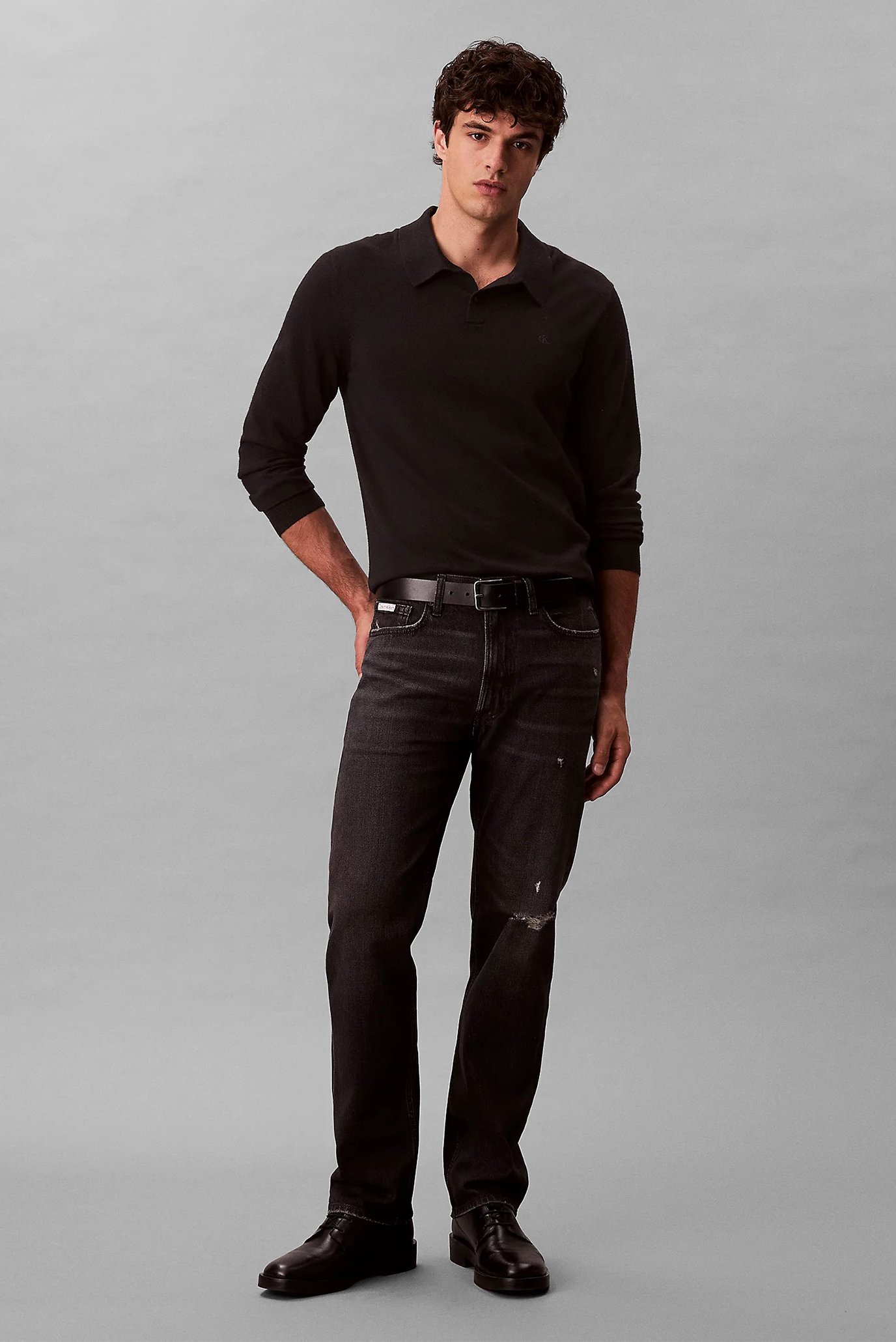 Джинсы STNDRD STRGHT WASHED CINDER JEAN 1