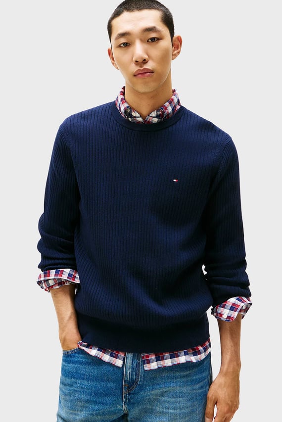 Свитер PIMA CTN CASH STRUCTURE CREW Tommy Hilfiger