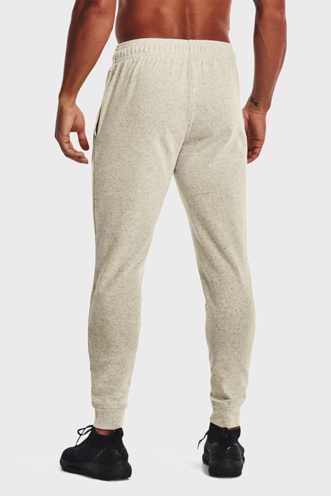 Мужские бежевые спортивные брюки UA Rival Try Athlc Dept Jggr 3