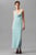 Платье CREPE LOW BACK DRAPE DRESS