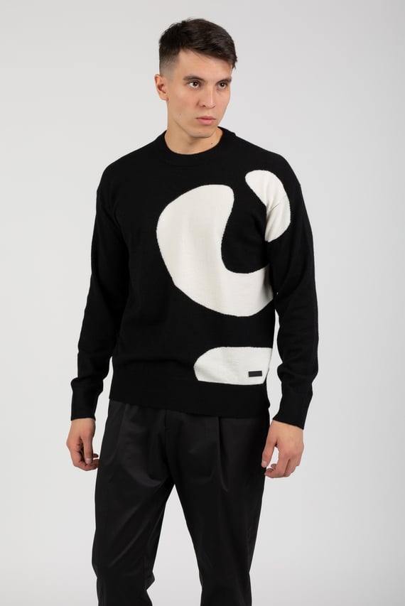 Свитер ABSTRACT GRAPHIC SWEATER